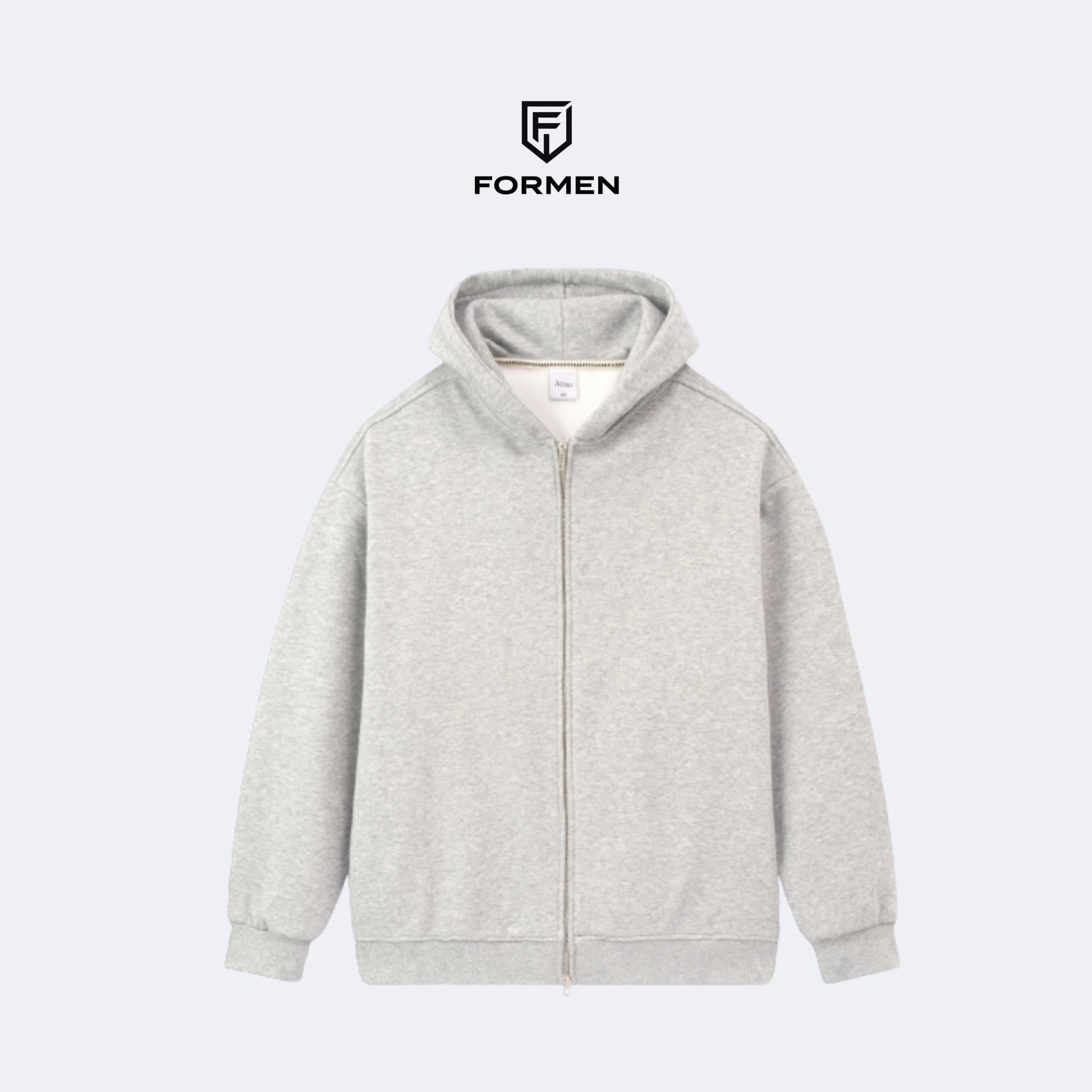 Áo Hoodie Có Khóa Kéo Và Túi