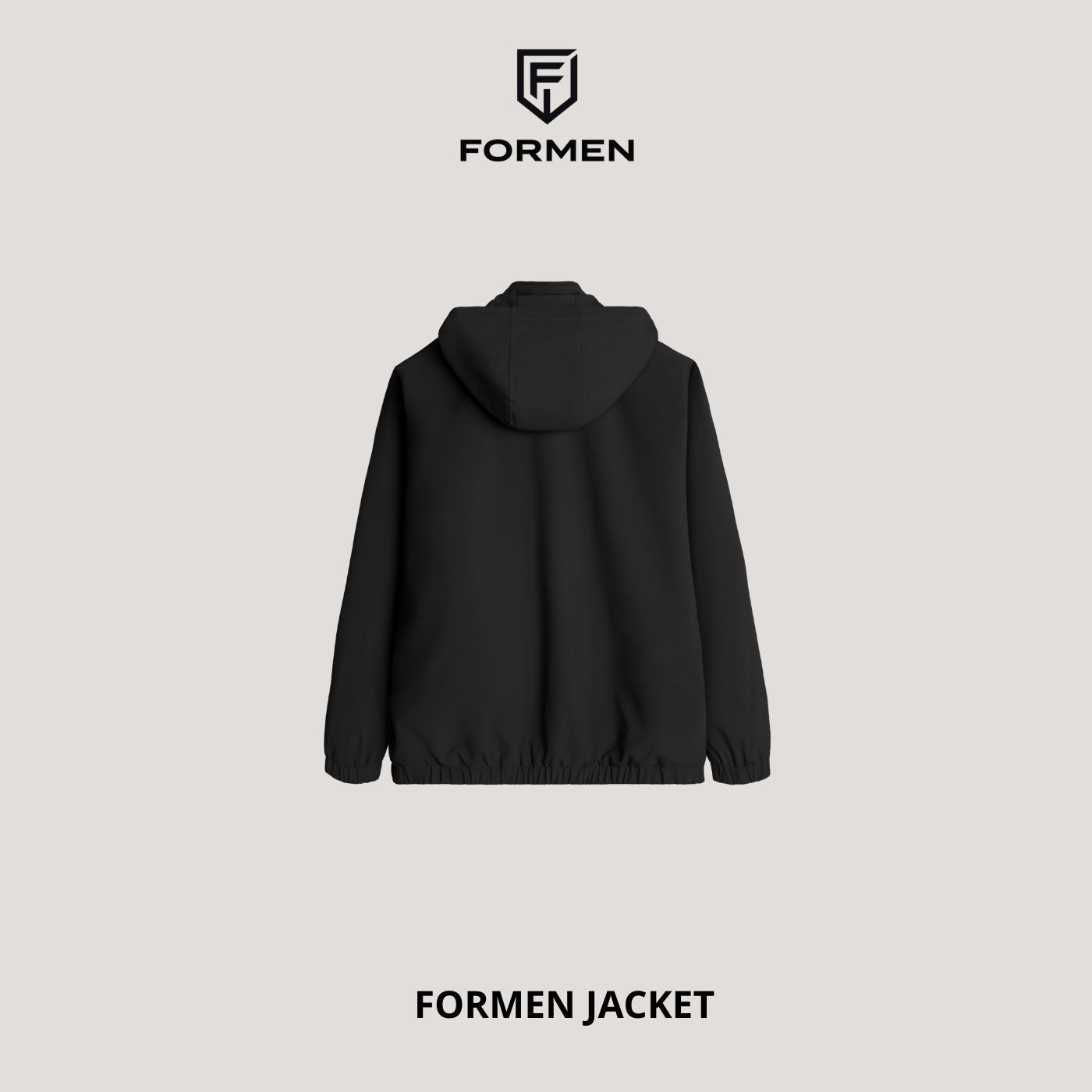 Áo Khoác Gió FORMEN 2 Lớp Mũ Tháo Rời - Ảnh 4